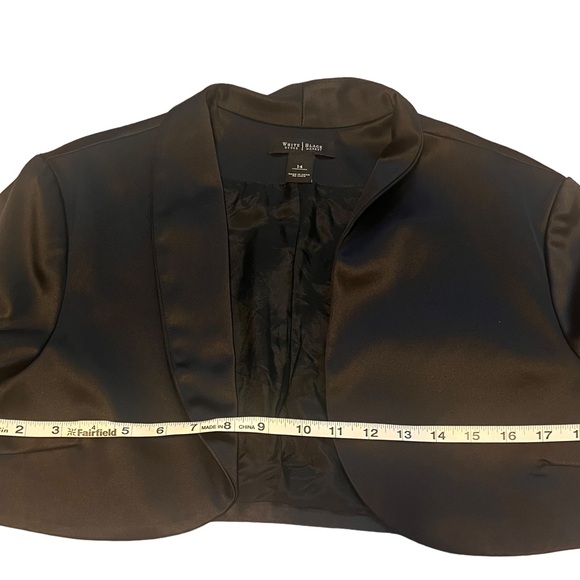 White House Blavk Market. Elegant 3/4 Sleeve Jacket - Size 14 - Picture 10 of 11